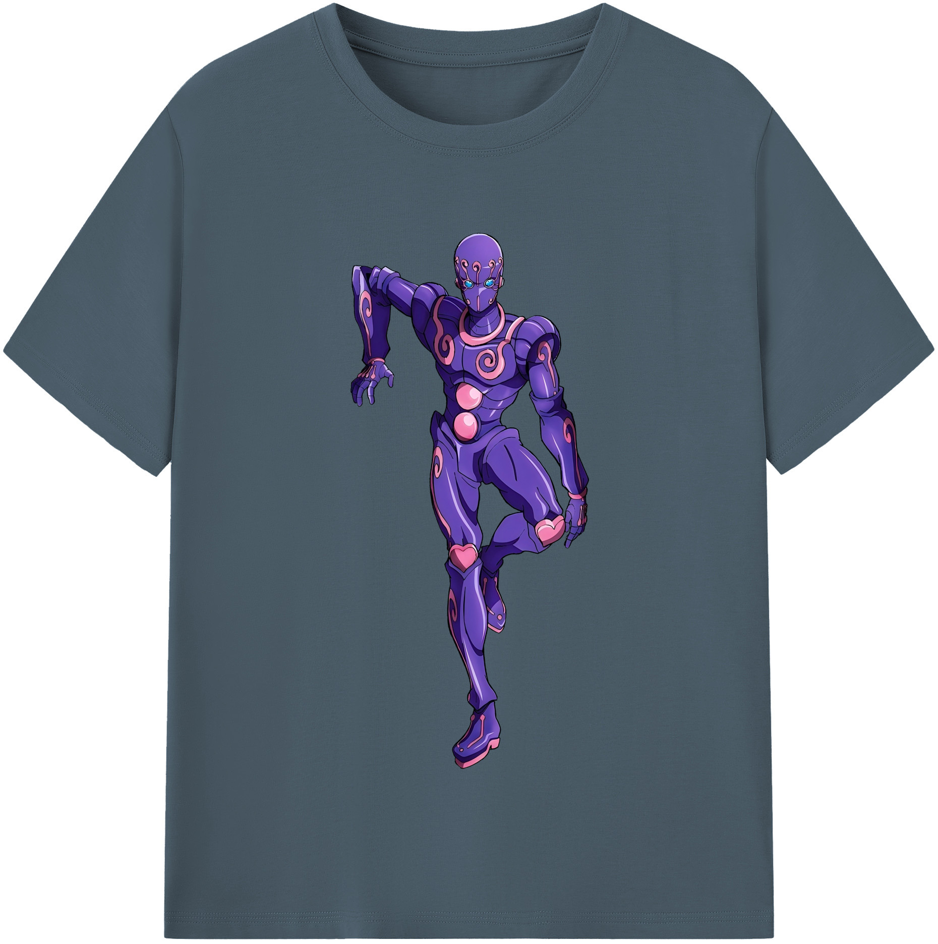 （画像用） ジョジョの奇妙な冒険 JoJo's Bizarre Adventure 綿100％半袖Tシャツ（フロントプリント）